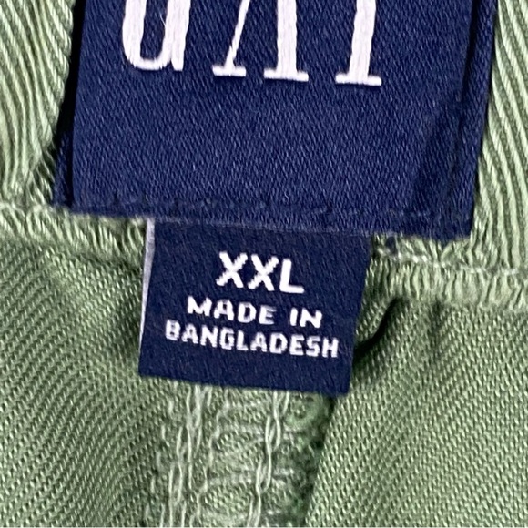 Gap Shorts Women XXL Green Elastic Lyocell Drawstring PULL ON TENCEL Pockets NEW - Picture 3 of 8